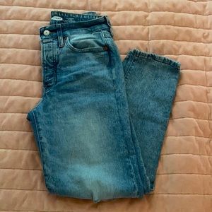 OG straight high rise jeans